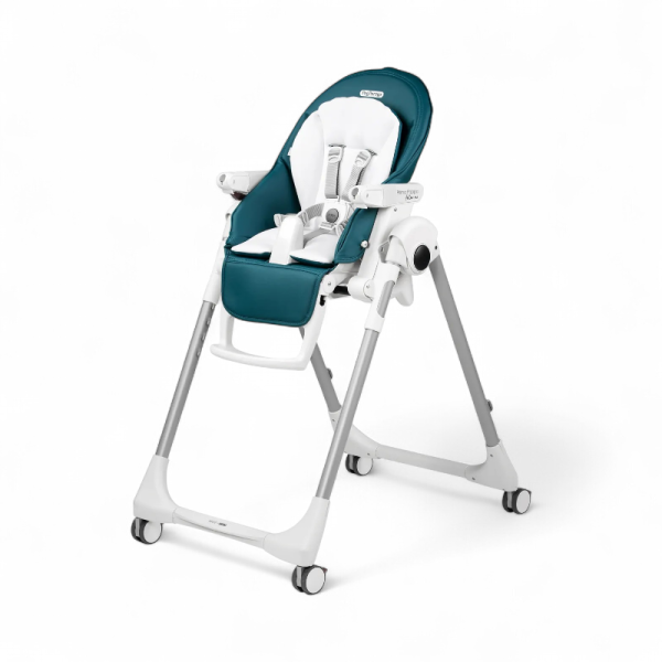 Стульчик для кормления Peg Perego Prima Pappa Follow Me Plus Petrolio