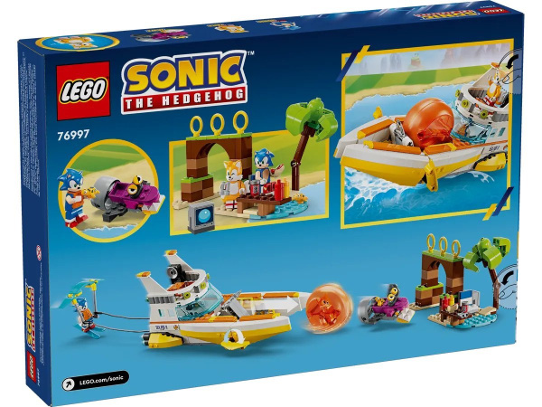 LEGO Super Sonic Приключения на лодке Тейлза 76997 - детский товар
