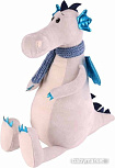 Классическая игрушка Maxitoys Дракон Эштон в шарфике MT-MRT012304-4-30