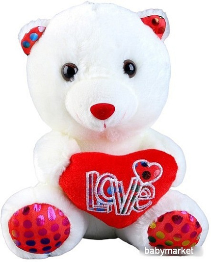 Классическая игрушка Sima-Land Медведь с сердцем 4471230