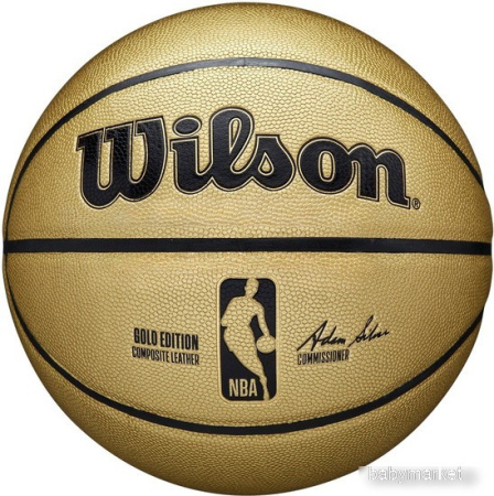 Баскетбольный мяч Wilson NBA Gold Edition WTB3403XB (7 размер)