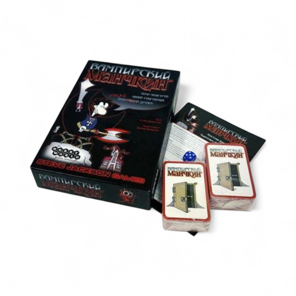 Настольная игра Мир Хобби Вампирский Манчкин - детский товар