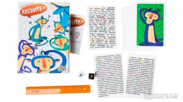 Настольная игра GaGa Games Кескифе? - детский товар