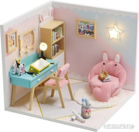 Румбокс Hobby Day Mini House Мой дом Мой кабинет S2006