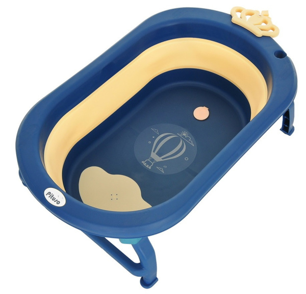Ванночка для купания складная Pituso FG139 Жёлтый/Синий