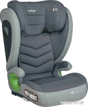 Indigo Defender I-Size Isofix (темно-серый)