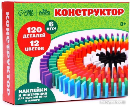 Конструктор/игрушка-конструктор Лесная мастерская Кирпичики 4494192