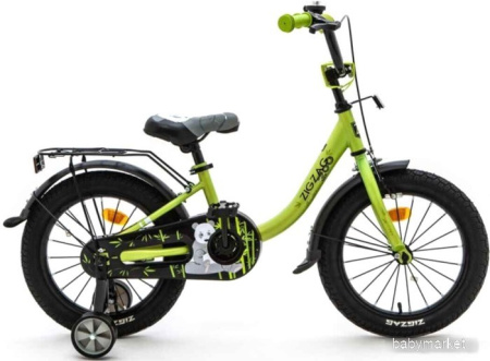 Детский велосипед Zigzag ZG-1684 (зеленый)