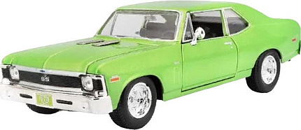 Легковой автомобиль Maisto 1970 Chevrolet Nova SS 31262GN (светло-зеленый)