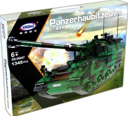 Конструктор XingBao Military XB-06047 Самоходная установка Panzerhaubitze 2000