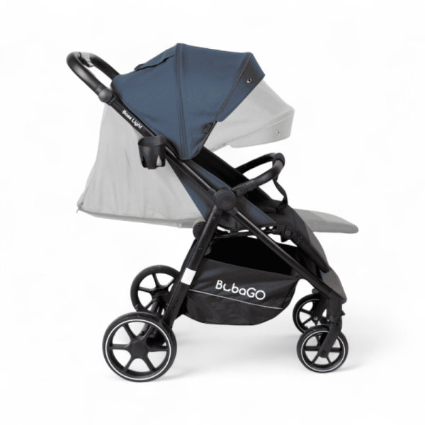 Детская прогулочная коляска Bubago Bass Light BG 137-1 Синий