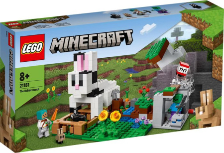 Конструктор Lego Minecraft 21181 Кроличье ранчо