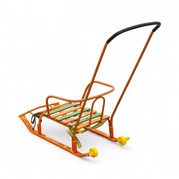 Санки Nika Тимка 5 Комфорт Оранжевый