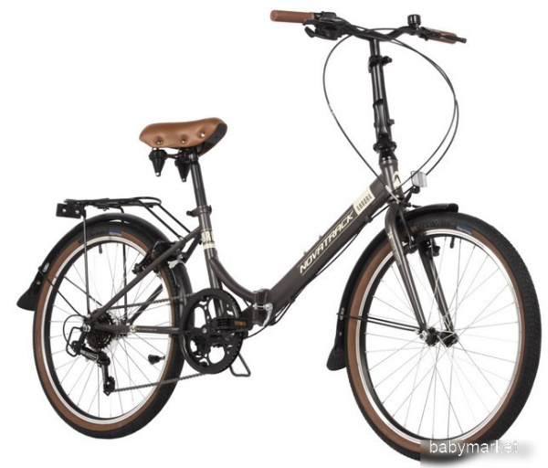 Novatrack Aurora 3.6 24 2024 24FAURORA6S.BN4 (коричневый) - детский товар