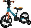 Беговел-велосипед Nino JL-106 (синий/оранжевый)