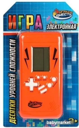 Развивающая игра Играем вместе Электронная логическая игра B2015089-R