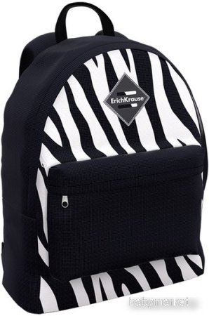 Школьный рюкзак Erich Krause EasyLine 17L Black&White Zebra 60338