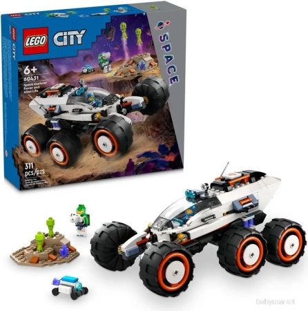 Купить LEGO City 60431 Марсоход и инопланетная жизнь для детей - фото товара