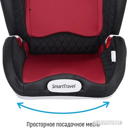 Детское автокресло Smart Travel Expert Fix KRES2072 (марсала)