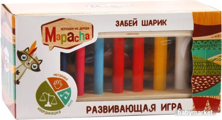 Развивающая игрушка Mapacha Стучалка Забей шарик 76614