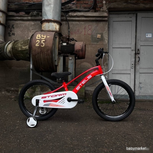 Stels Storm KR 18 (9, красный, разобранный, в коробке) - детский товар