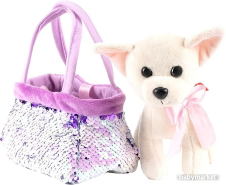 Классическая игрушка Fancy Собачка в сумочке-переноске SUMS0