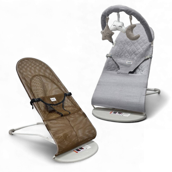 Детский шезлонг Bubago Momo BG 175-1 Серый