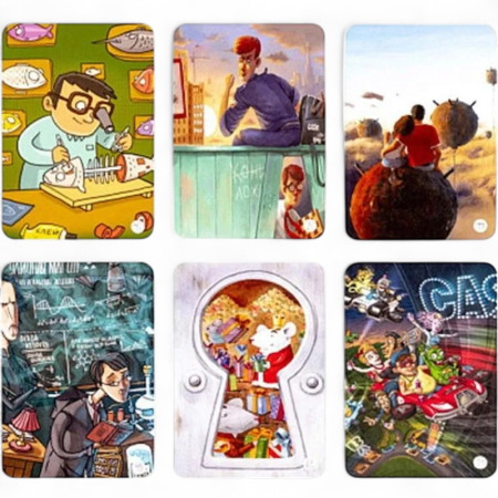 Купить Настольная игра Cosmodrome Games Одиссея. Дополнение к Имаджинариуму / 52002 для детей - фото товара