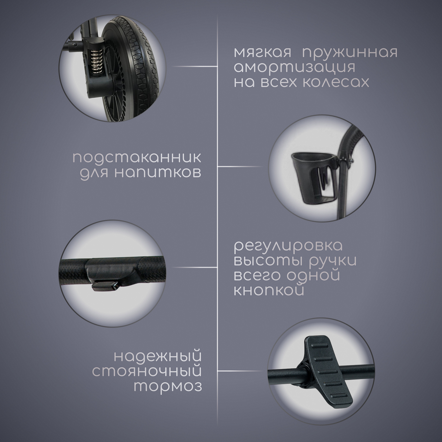 Детская универсальная коляска Bubago Lotta Limited 3в1
