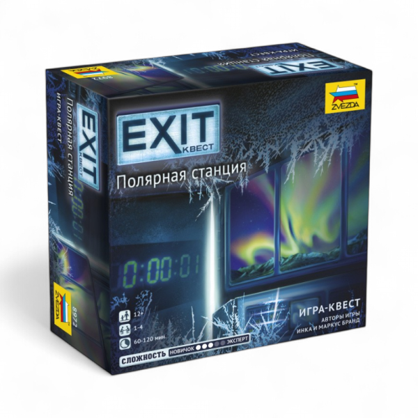 Настольная игра Звезда Exit-Квест. Полярная станция